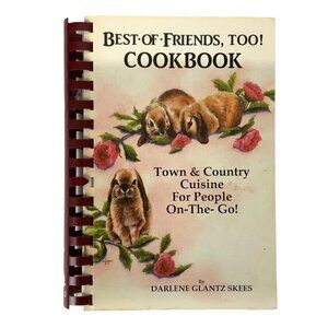 Best Of Friends Too Cookbook Vol 2 By Darlene Glantz Skees 1990 Spiral Bound